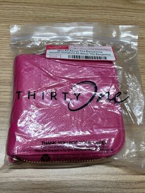 NWT Thirty One Gifts Mini All About The Benjamins Wallet